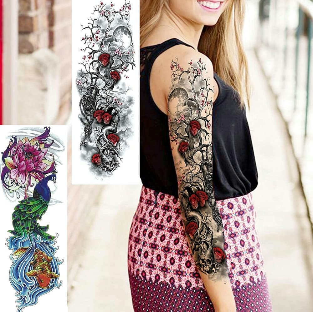 Sexy Women Body Art Temporary Tattoo