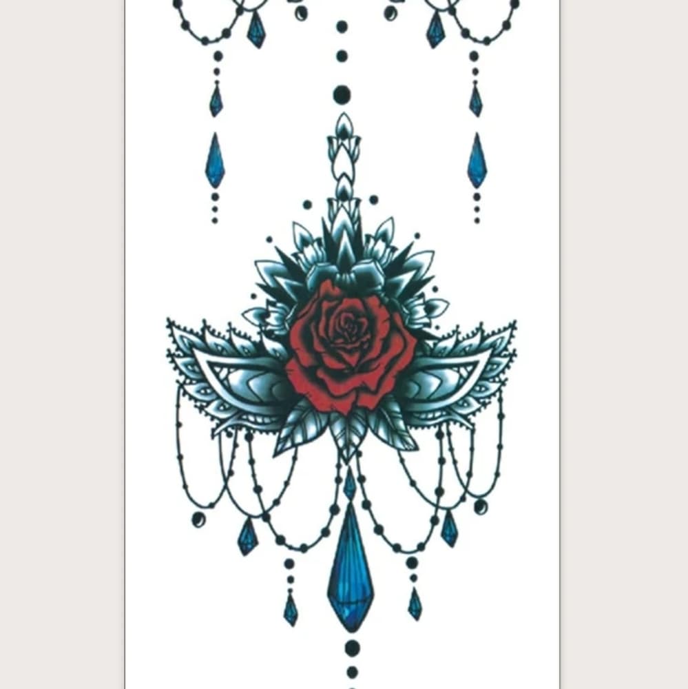 Sexy Women Body Art Temporary Tattoo