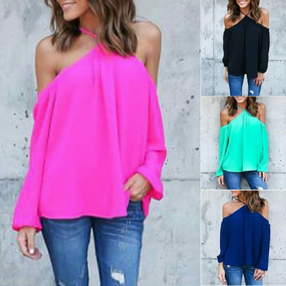 Off Shoulder Casual Top