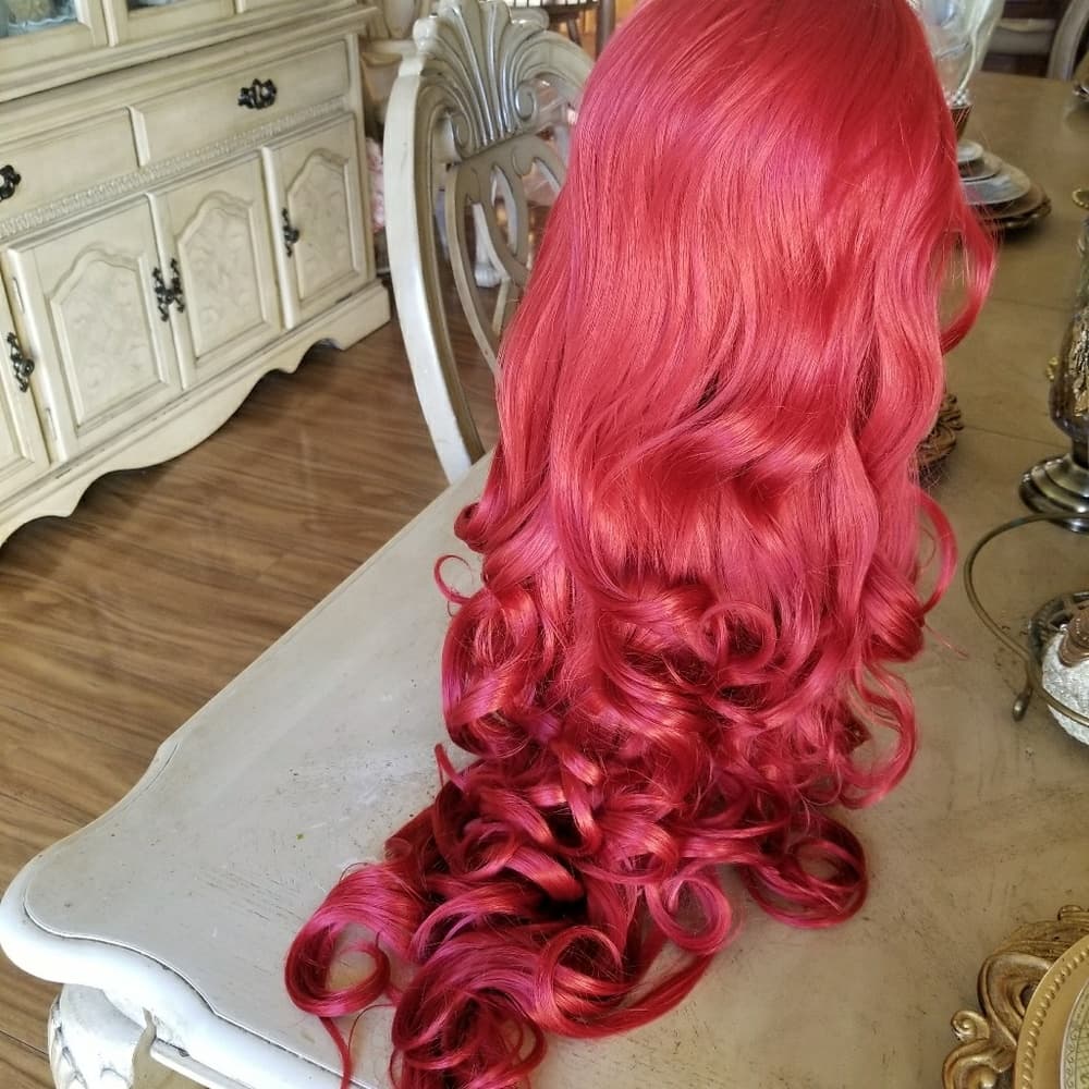 Red Beauty Lace Front Wig 26-28 inches