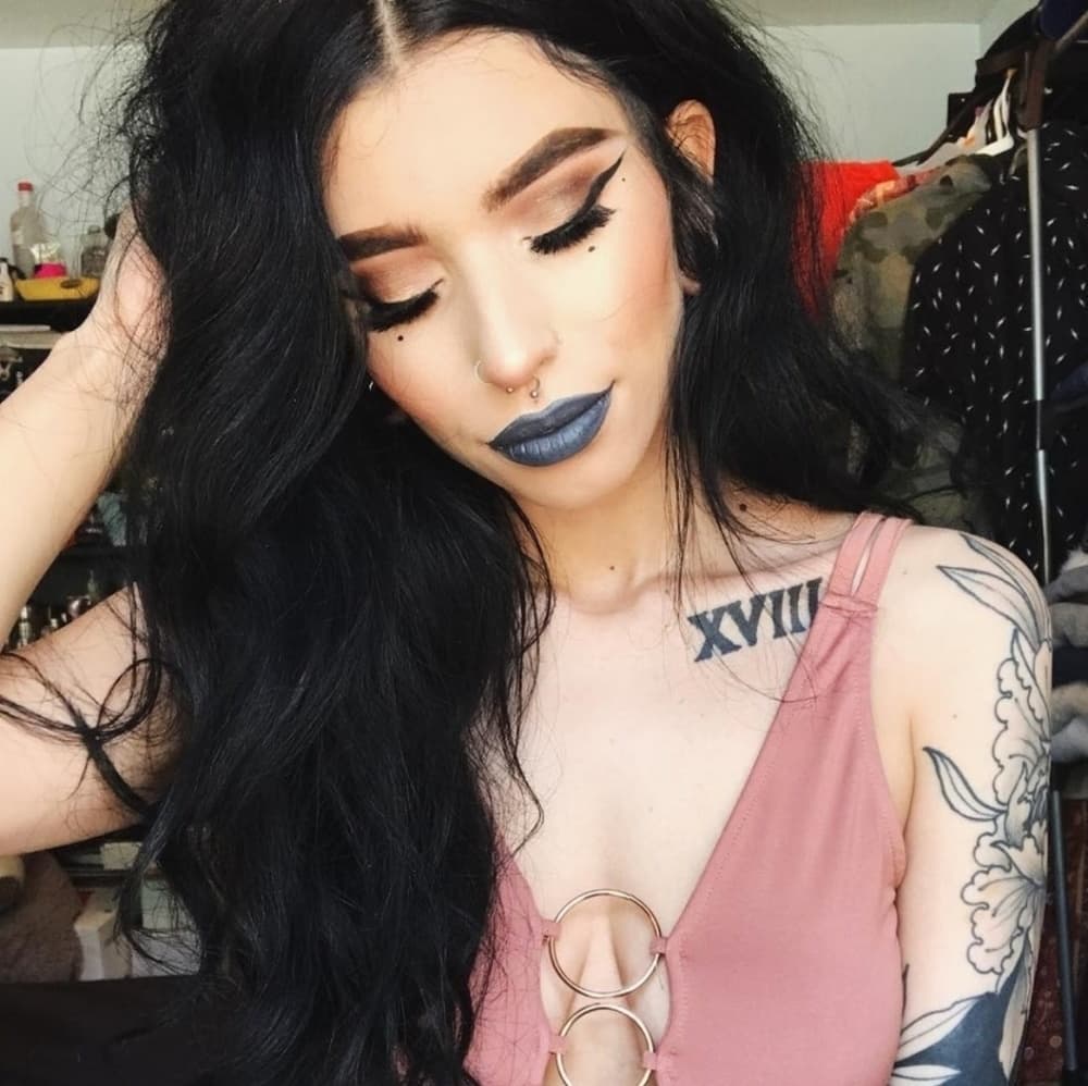 Black Wavy Lace Front Wig