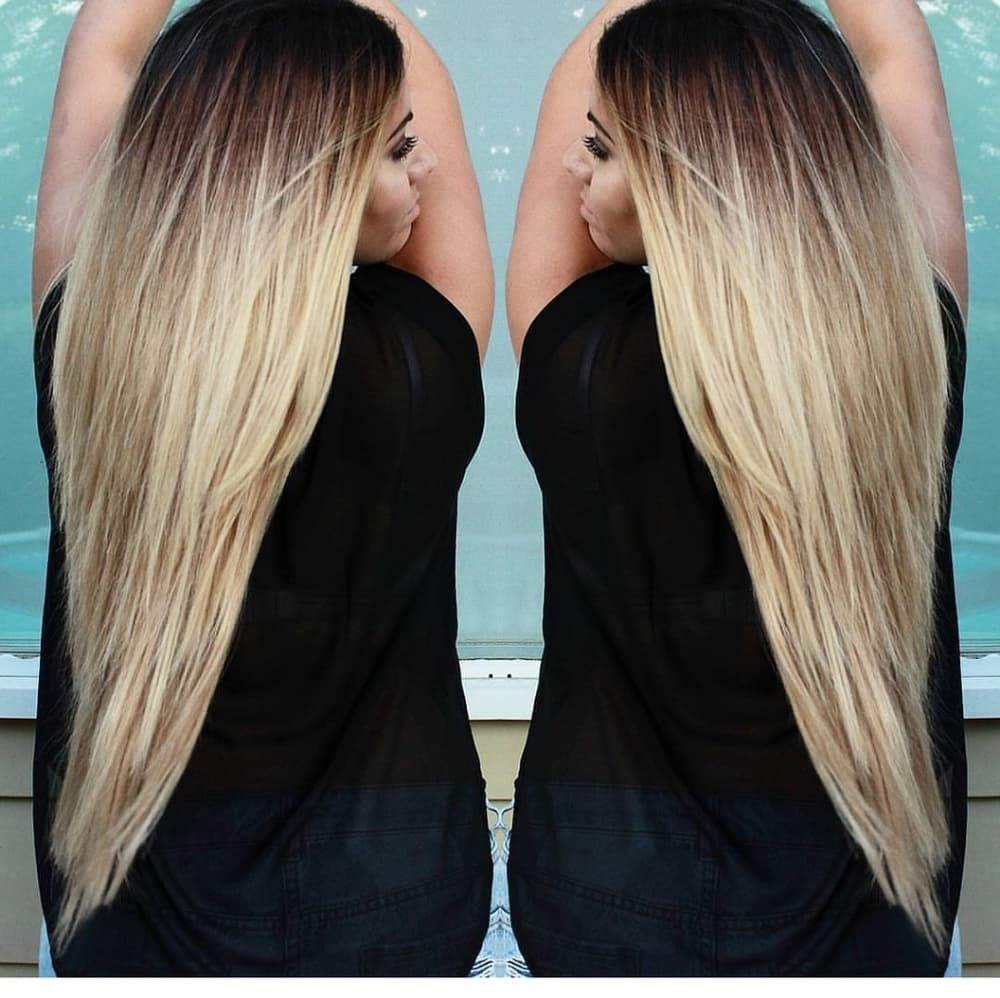 Ombre Blonde Beauty Lace Front Wig