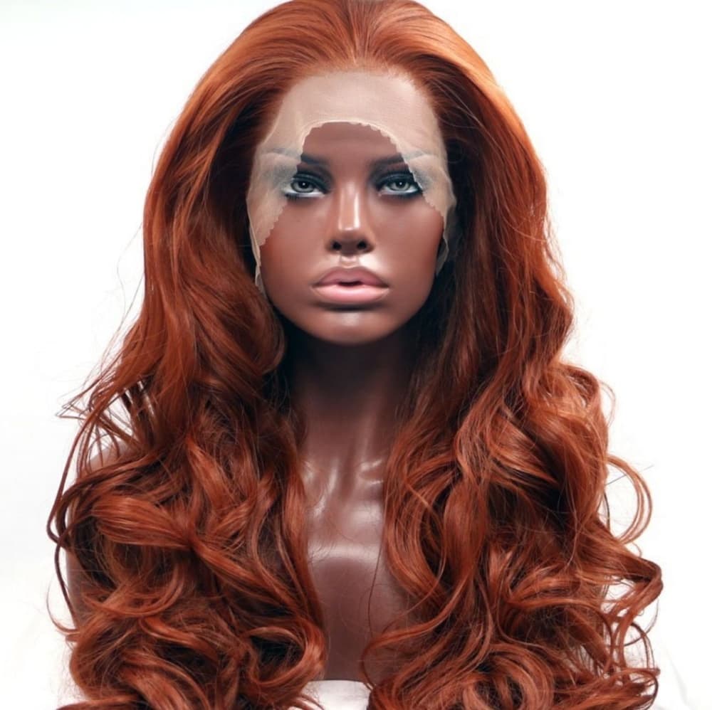 Auburn Lace Front Beauty Lace Front Wig 22-26 inch