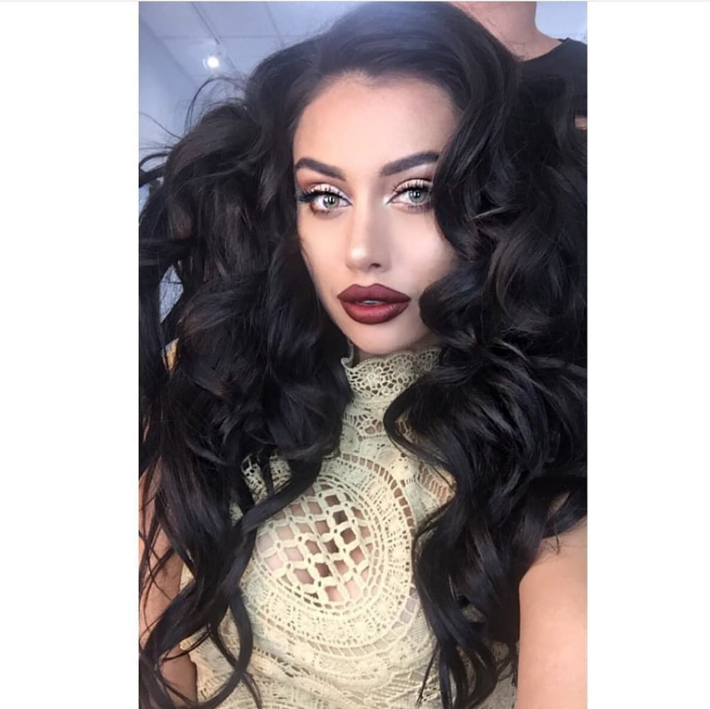 Brown Wavy Beauty Lace Front Wig
