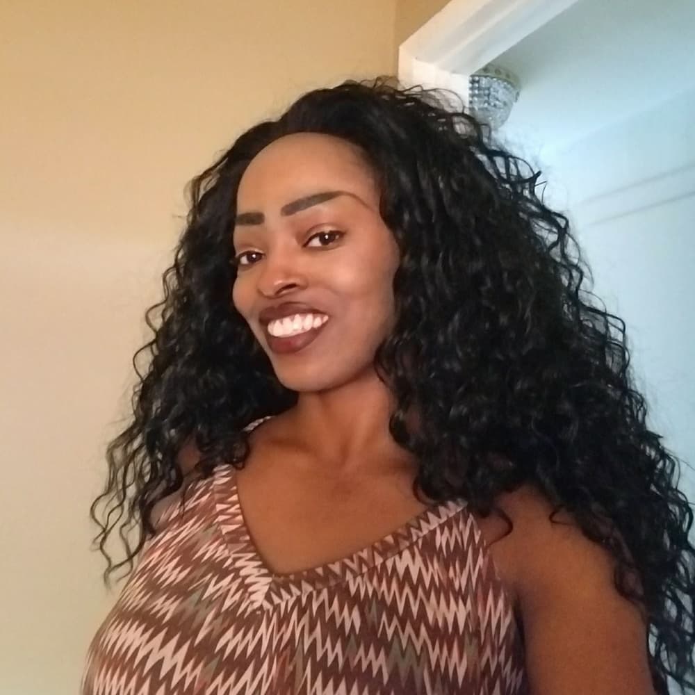 Used Curly Lace Front Wig 24-28 inches!!