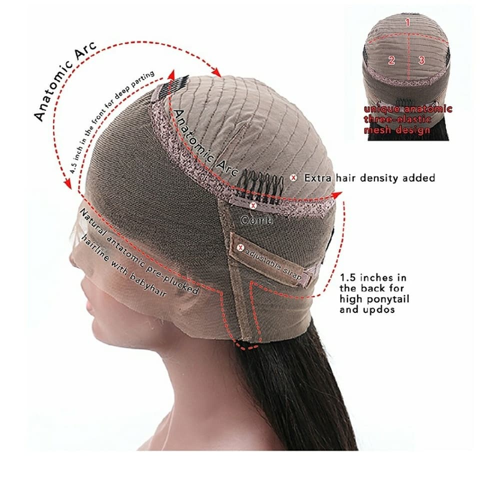 360 Lace Front Wig 18 inches