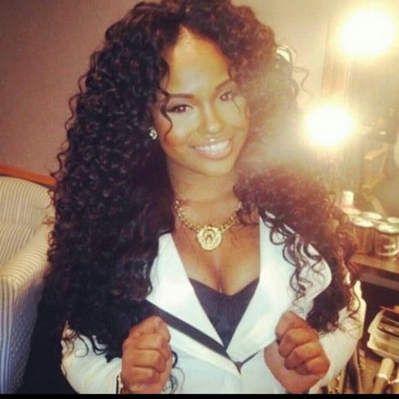 Curly Doll Full Indian Remy Lace Wig 22-24 inches