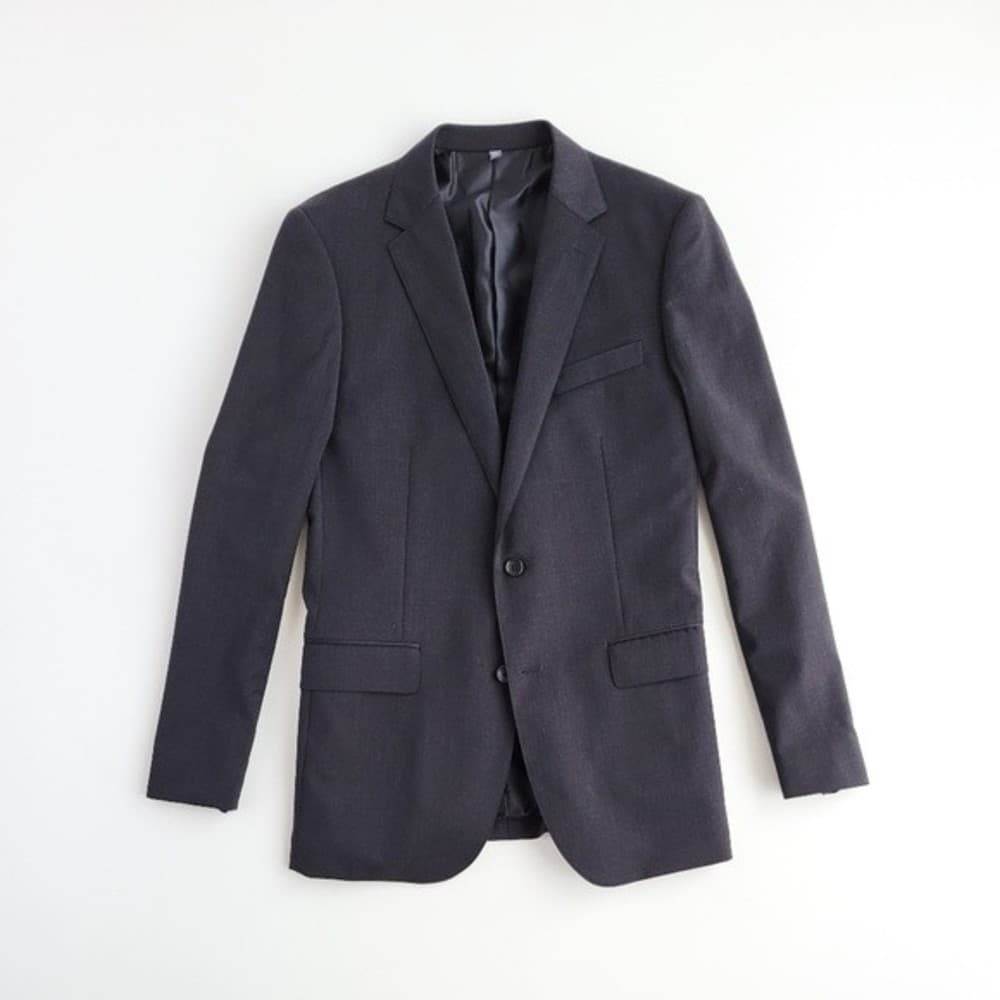 NEW Bonobos Blazer Wool Standard Fit Sport Jacket Charcoal Gray Dark Men 40L