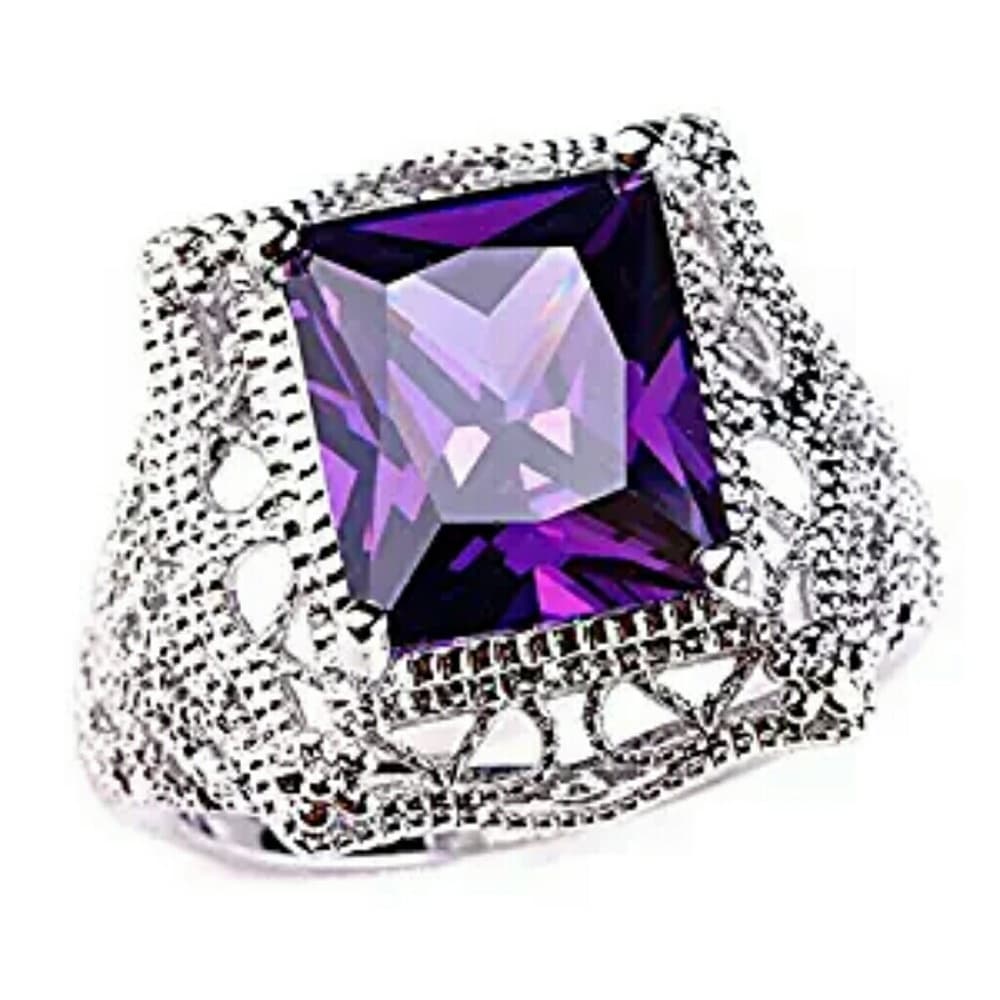 925 Sterling Silver 11.98cttw Gemstone Filled Huge