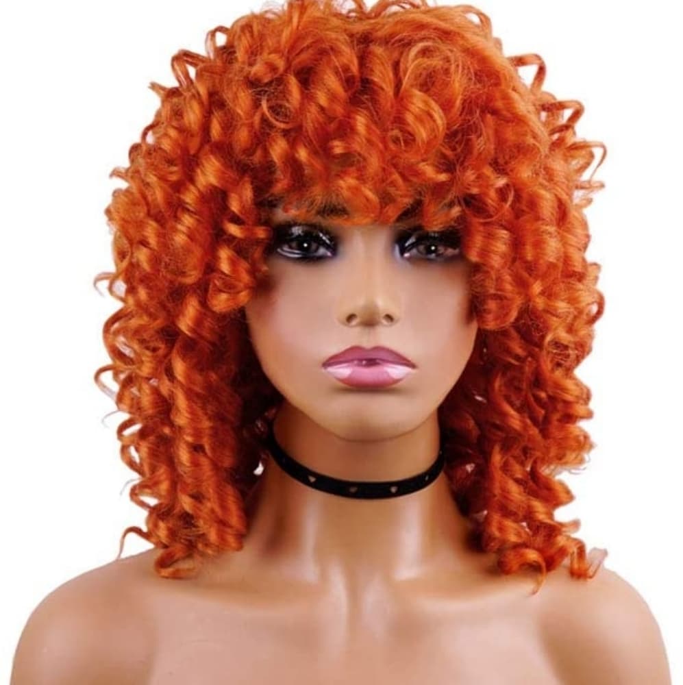 Red Curly Beauty Full Wig