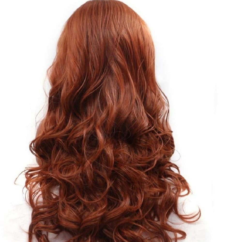 Auburn Red Beauty Lace Front Wig