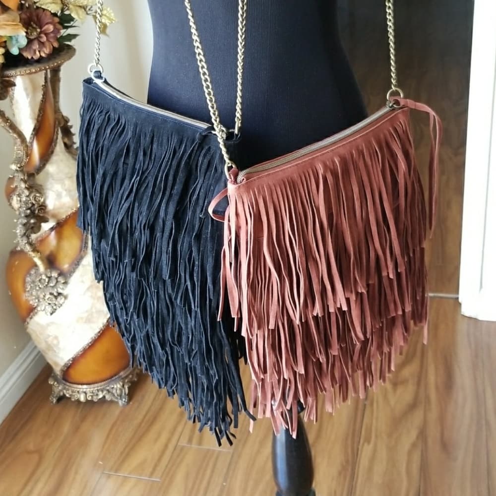 2 Fringe Beauty Purses