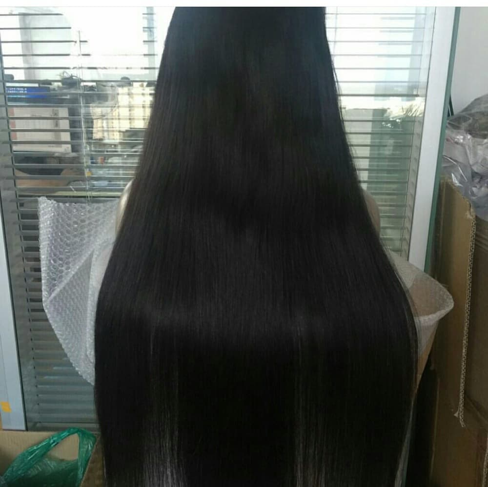 Human Hair Straight Lacefront Wig 26-28 inches!!