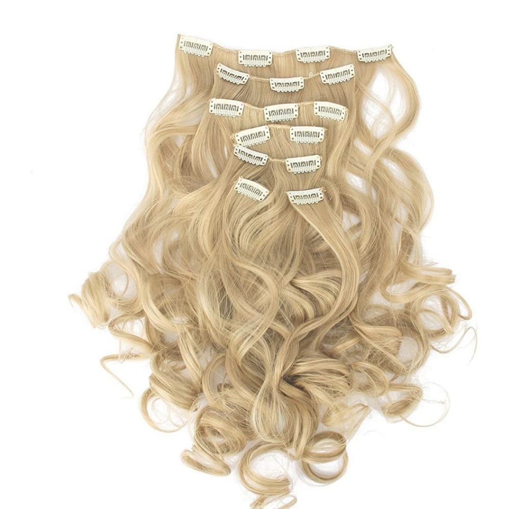 Light Honey Blonde Clip in Extension