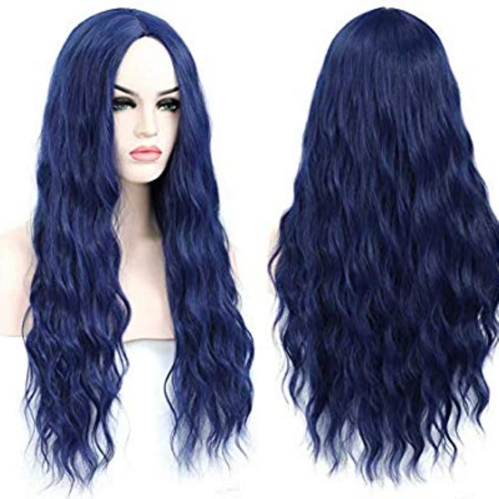 Purple Blue Full Wig