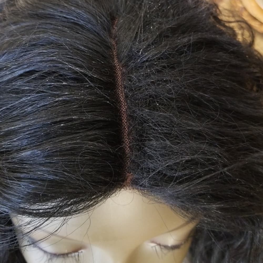 Curly Human Hair Lacefront Wig