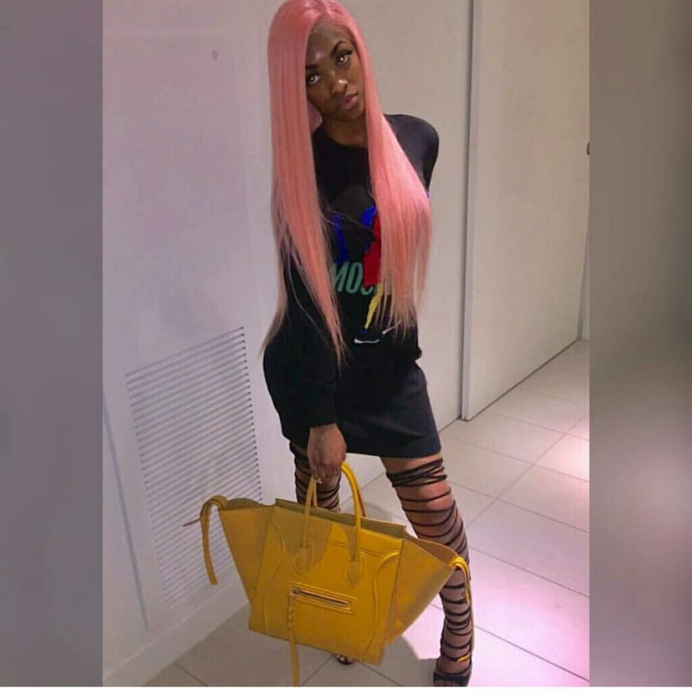 Pink Beauty Lacefront Wig 24-26 inches!!