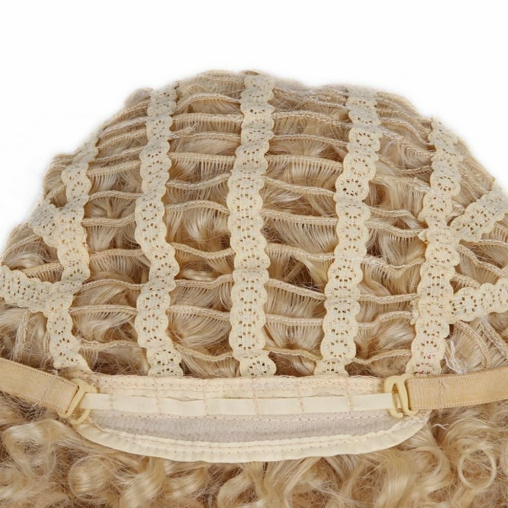 Blonde Curly Lacefront Wig