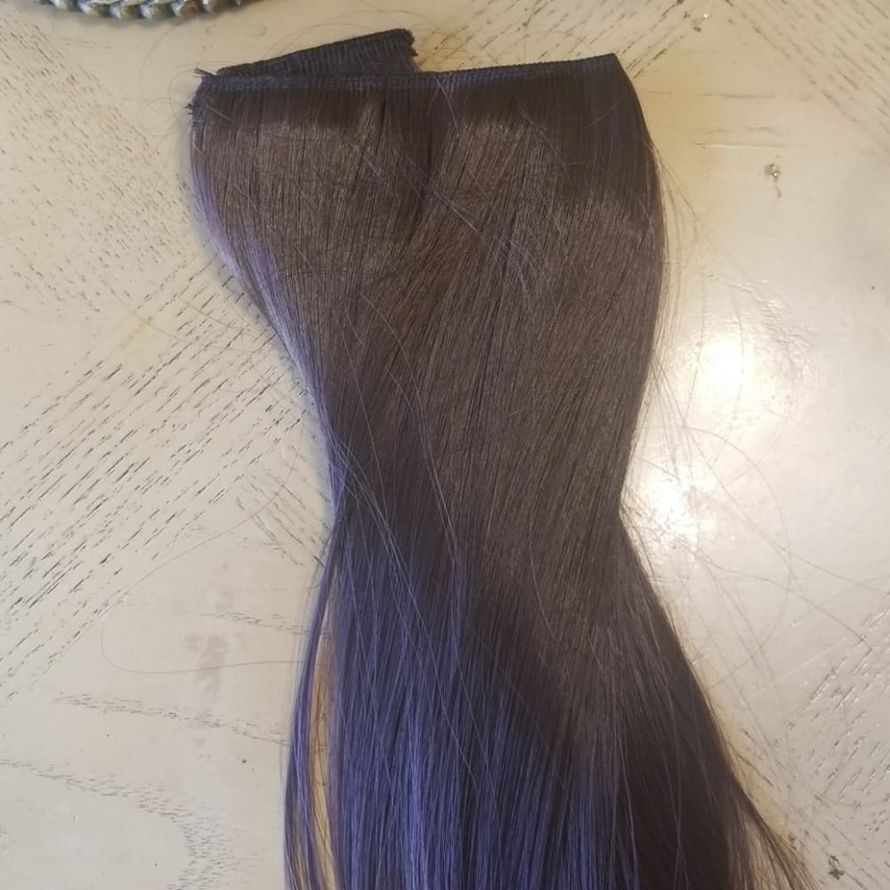 Dark Brown Full Head clip in Extension
