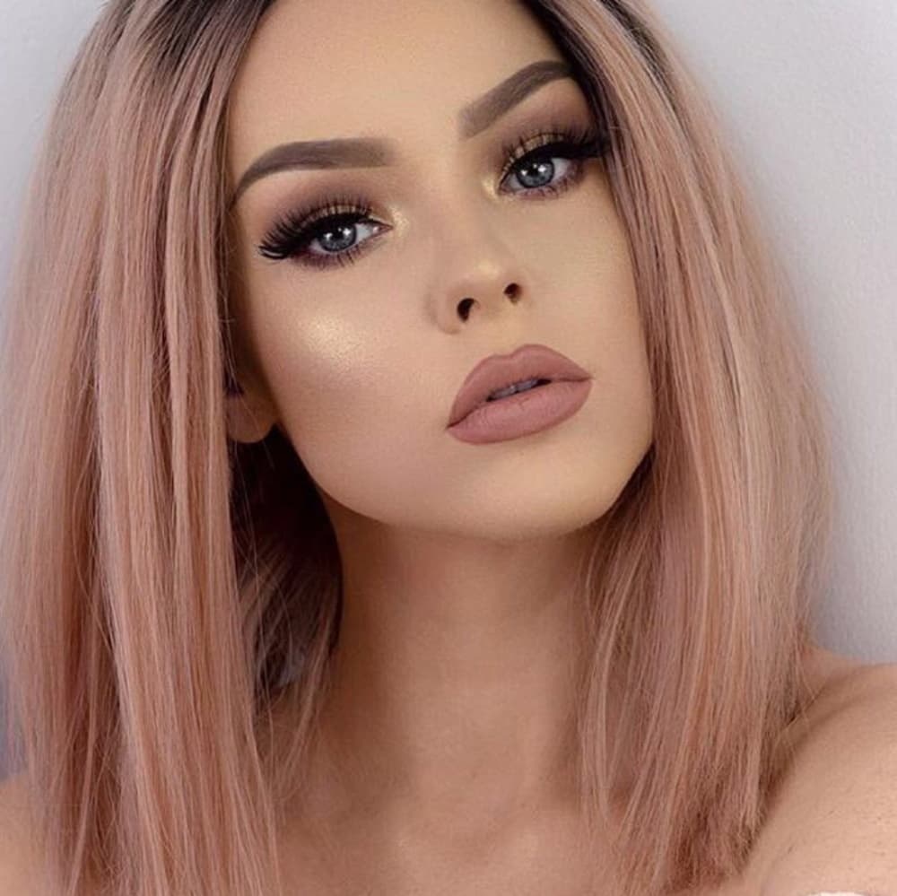 Pink Beauty Lace Front Wig