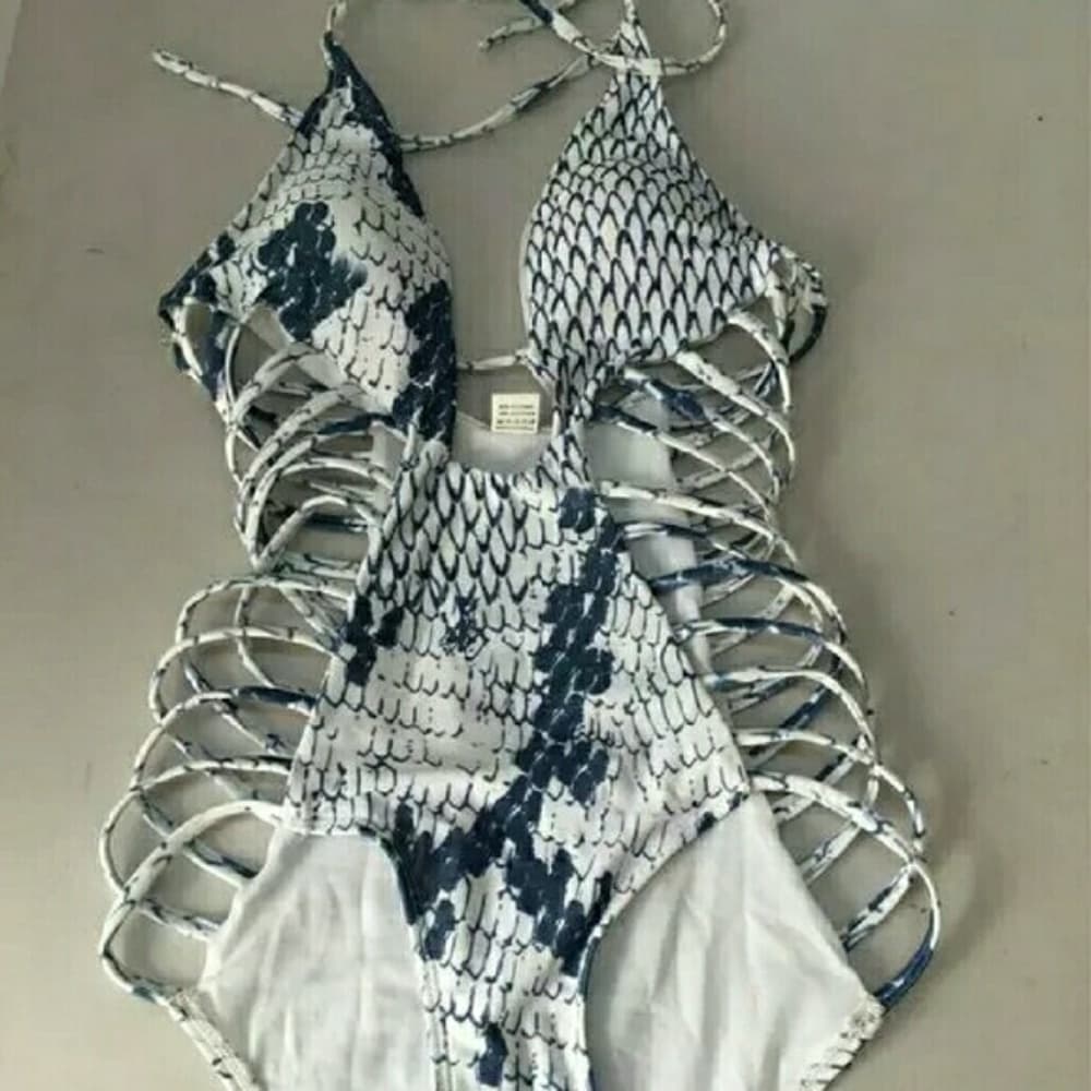 Beautiful Snake Skin Bikini
