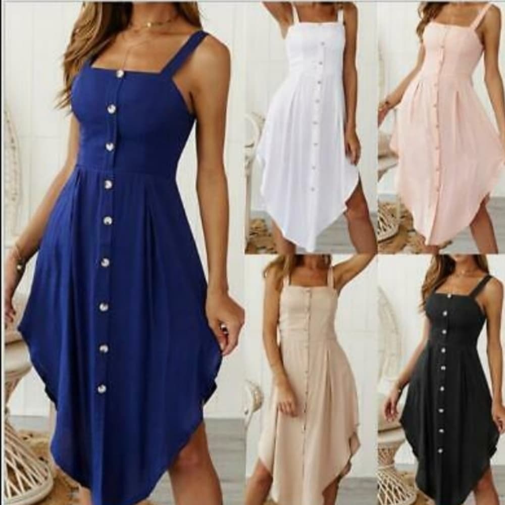 Beach Maxi Dress Women's Boho Casual Summer Evenin