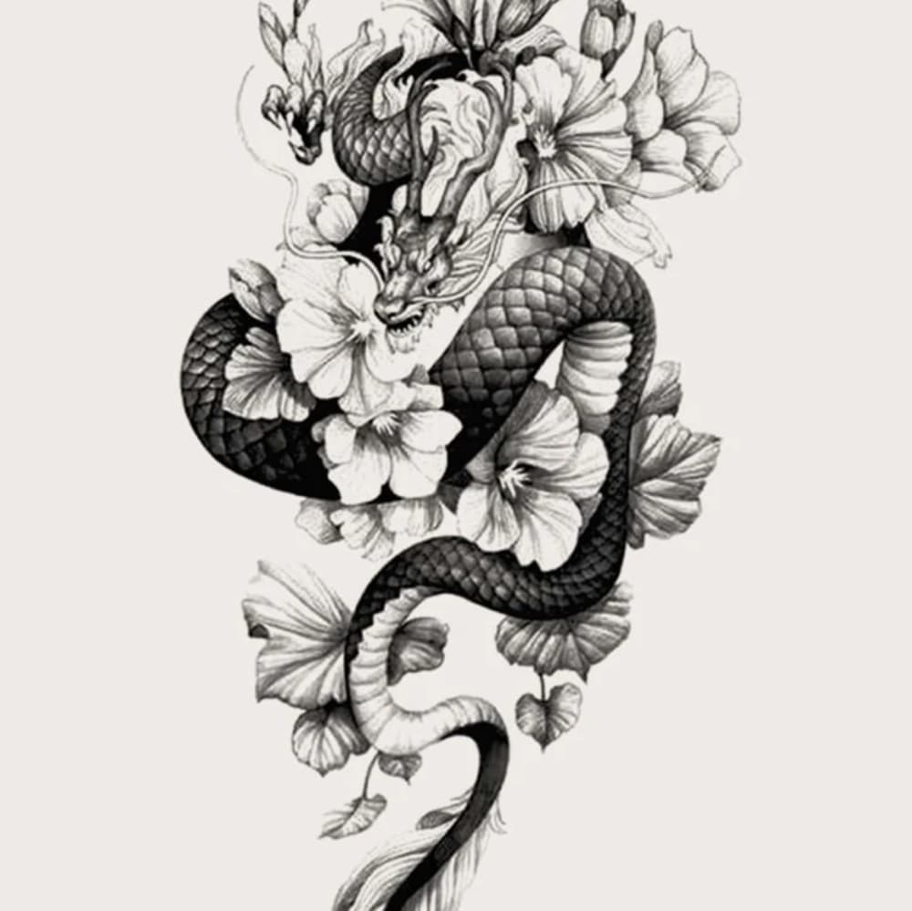 Sexy Women Body Art Temporary Tattoo