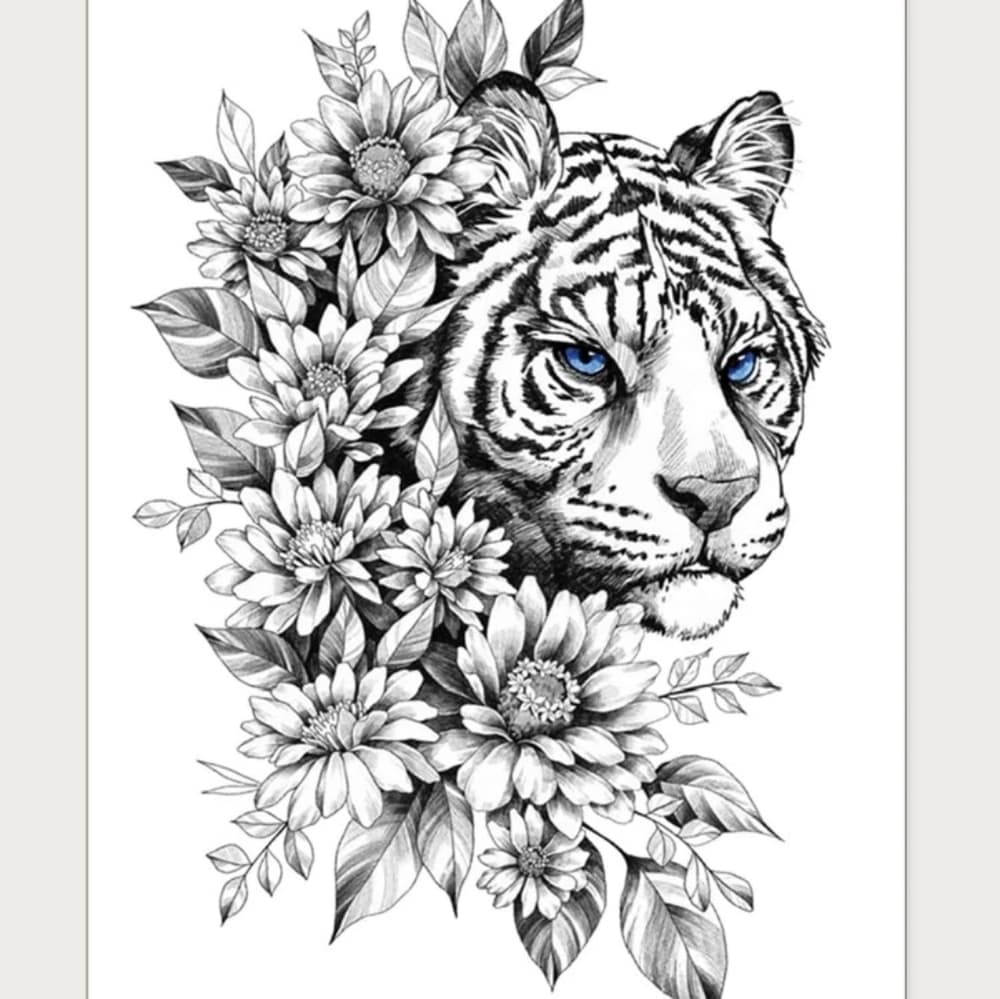 Sexy Women Body Art Temporary Tattoo