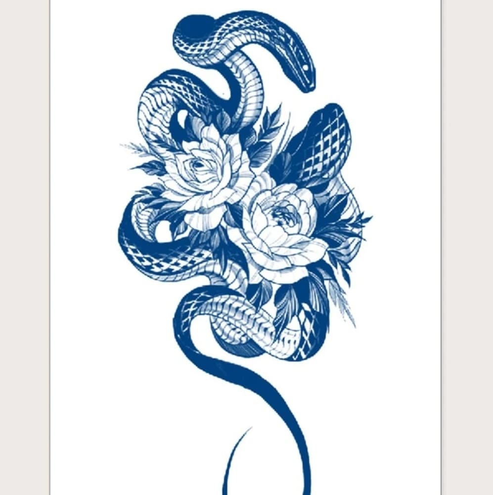 Sexy Women Body Art Temporary Tattoo