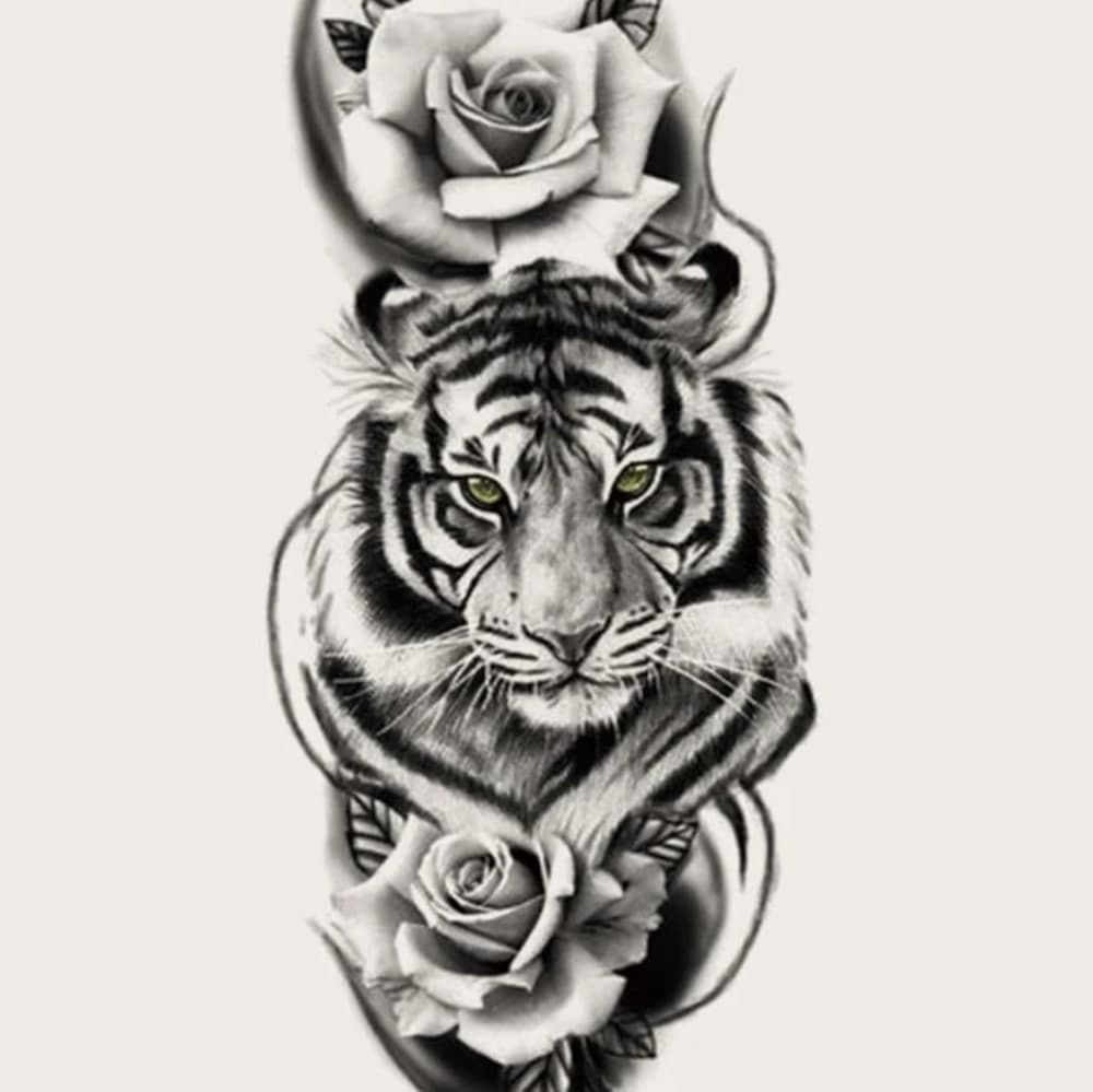 Sexy Women Body Art Temporary Tattoo