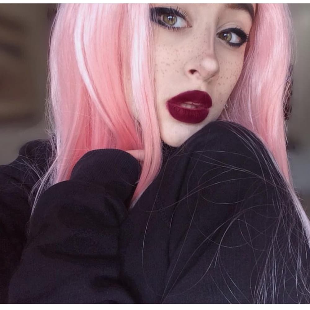 Pink Beauty Lace Front Wig