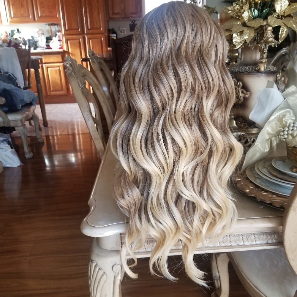 Brown Blonde Beauty Lace Front Wig