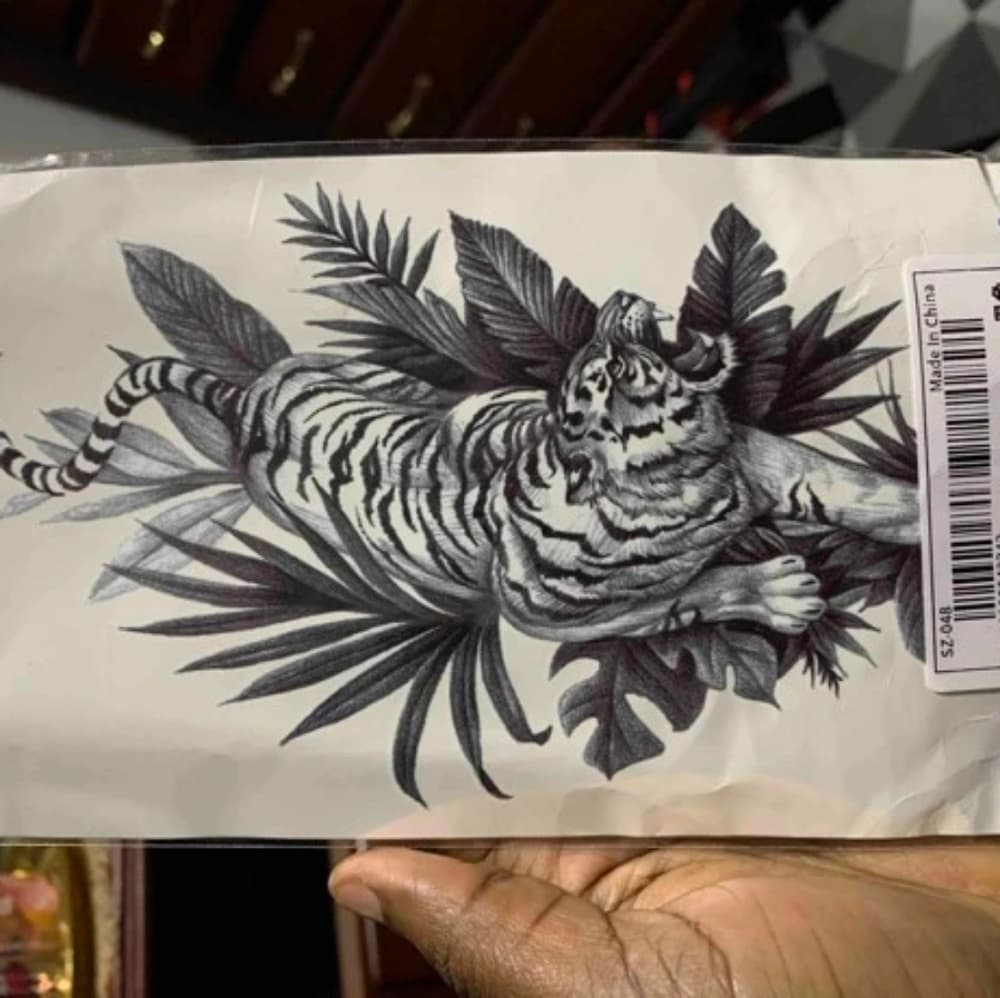 Sexy Women Body Art Temporary Tattoo