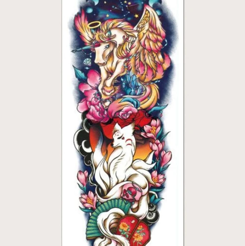 Sexy Women Body Art Temporary Tattoo