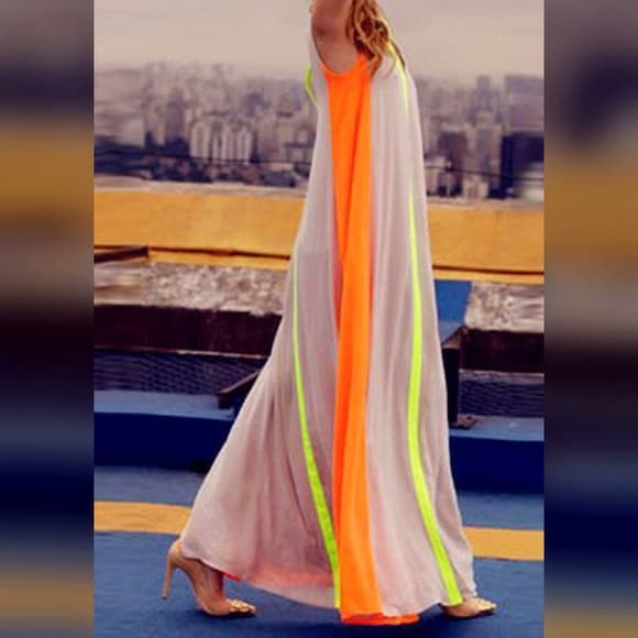 Multicolor Boho beauty Dress