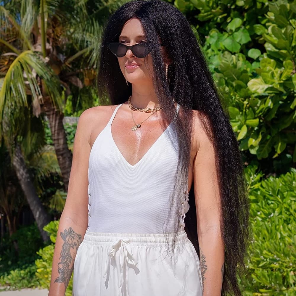 Kinky Straight Lace Front Wig
