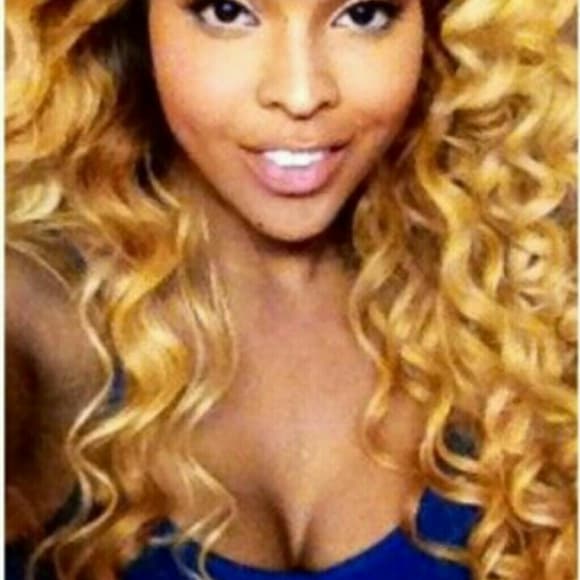 Golden Blonde Lace Front Wig 26 inches!!