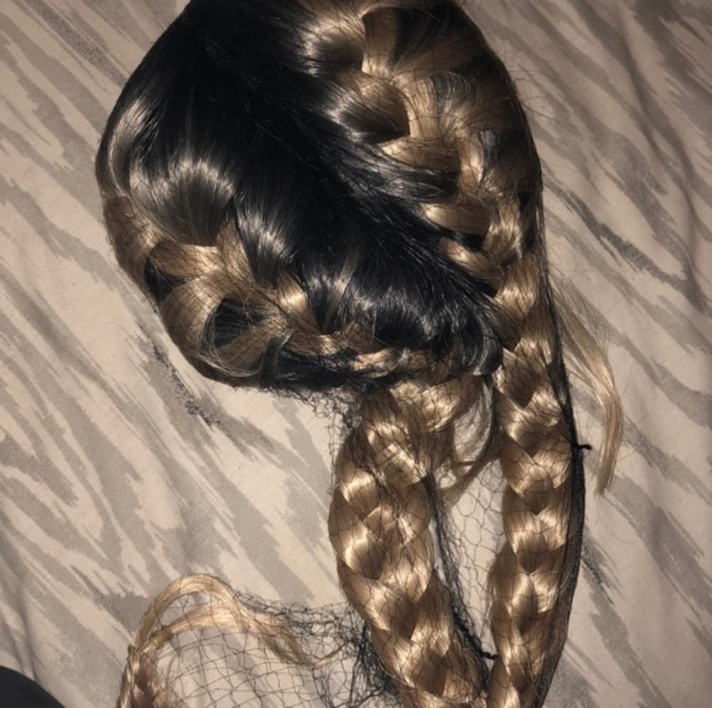 Ombre Ponytail Lace Front Wig