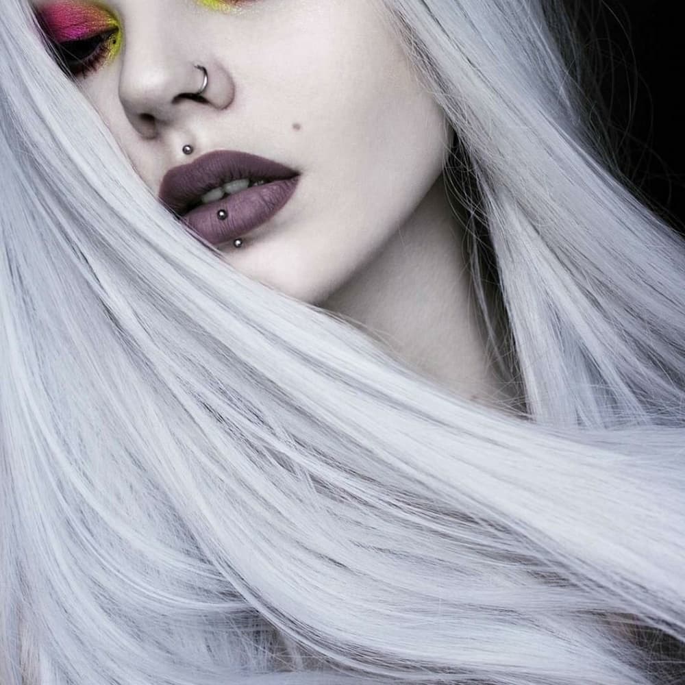 White Grey Beauty Lace Front Wig 22-26 inches!!