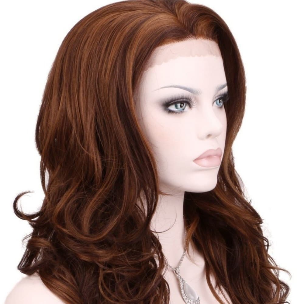 Dark Auburn Beauty Lace Front Wig