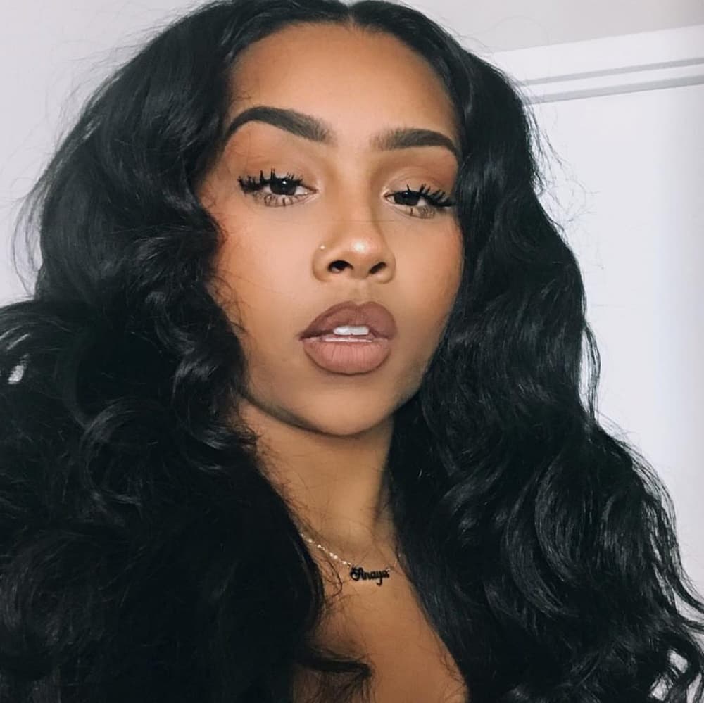(2) Sets of Black Full Head Clip in Extension
