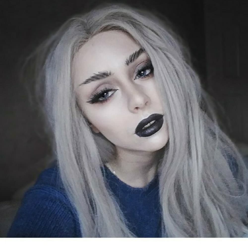 Gray LaceFront Wig 22-24 inches!!