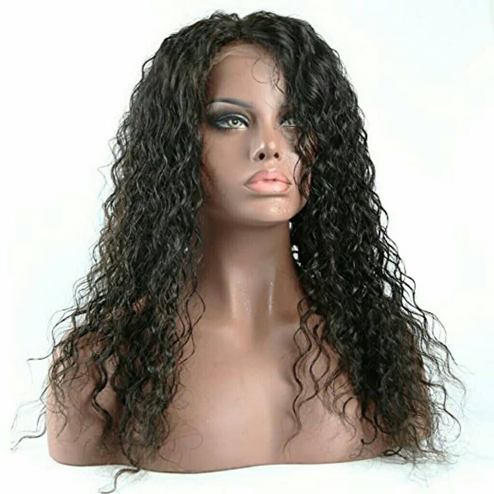 Brazilian Deep Wave Curly Humam Hair Lacefront Wig
