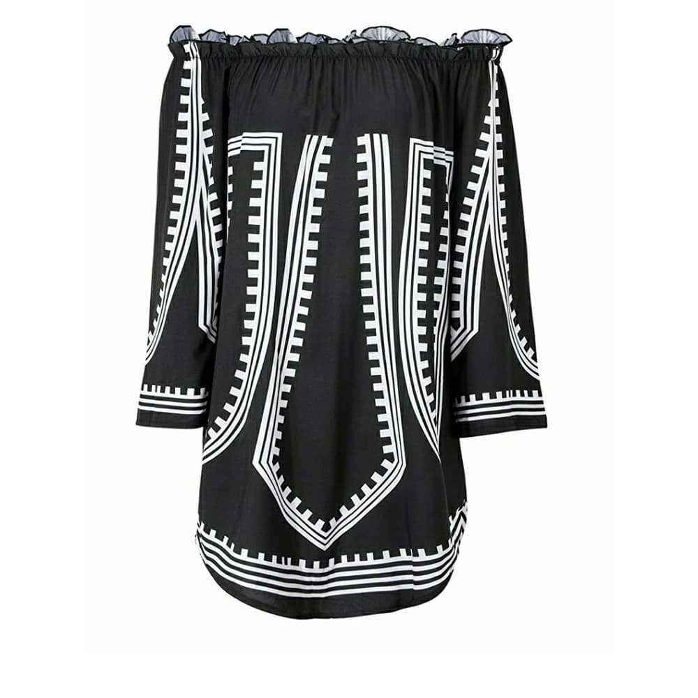 Black Beauty Off Shoulder Dress