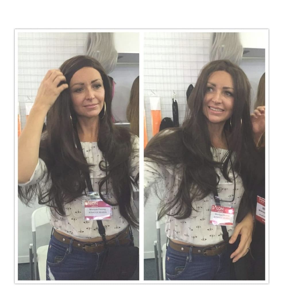 Dark Chocolate Brown Lace Front Wig 24-26 inches!!