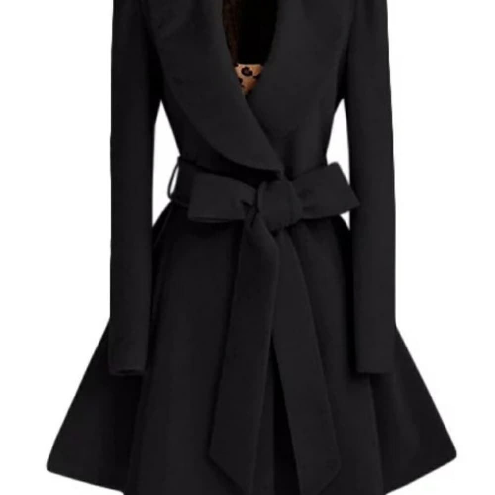 Black Beauty Coat Dress