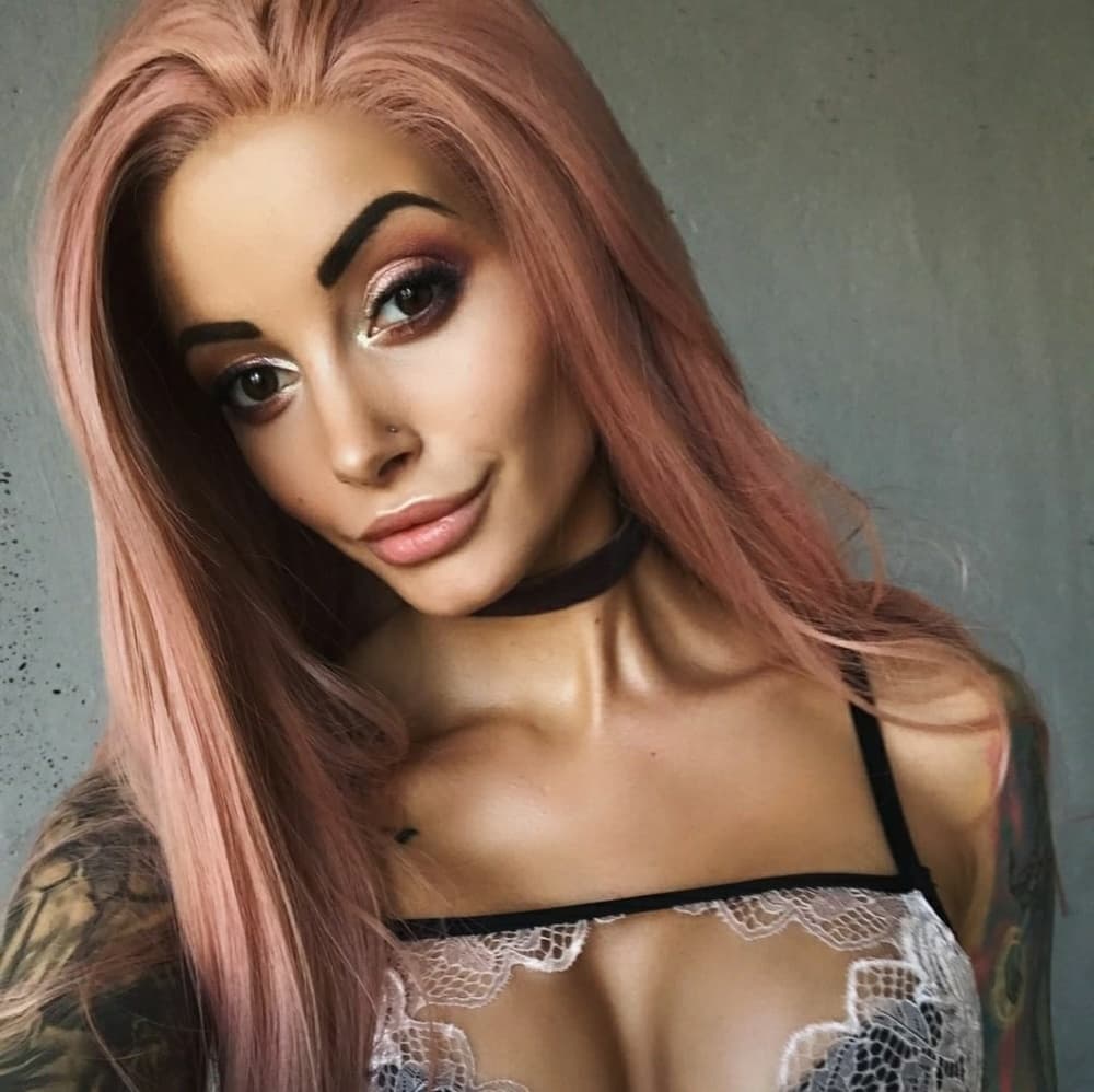 Pink Beauty LaceFront Wig 24-26 inches!!