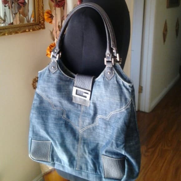 Guess Handbag Purse Jean