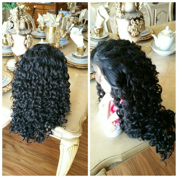 Curly Beauty Lacefront Wig