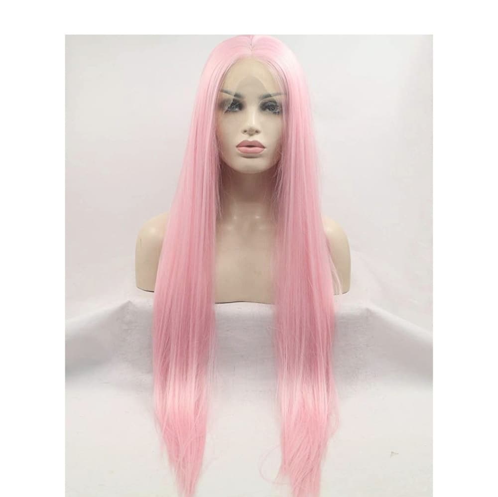Pink Lace Front Wig